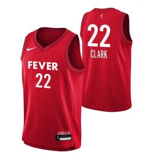 NIKE Youth Indiana Fever Caitlin Clark #22 Rebel Jersey, SZ Large